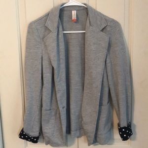 No boundaries light grey jacket